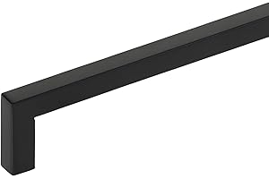 SOTECH Möbelgriff E8 BA 736 mm Edelstahl SS201 schwarz matt brüniert, Stangengriff Relinggriff für Küche Bad und mehr