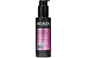 Redken Aceite Ultra-Ligero Naked Gloss Brillo Efecto Espejo y Protección del Calor, Brillo, Hidratación e Intensidad del Color, Protector Térmico Para Todo Tipo de Cabello, Acidic Color Gloss, 100 ml