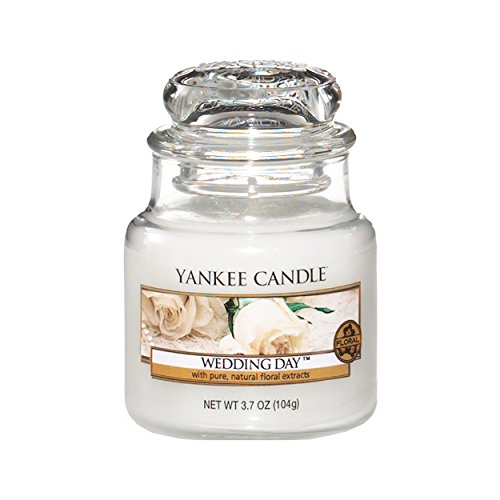 Yankee Candle Classic Housewarmer Klein, Wedding Day, Duftkerze, Raum Duft im Glas / Jar, 138438E