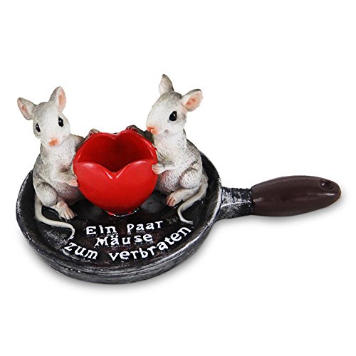 HC-Handel 915534 Spardose „Ein paar Mäuse zum verbraten“ 17 cm - 4