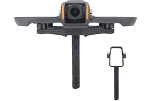 BEISDIRECT Support stabilisateur portable à libération rapide pour drone DJI Avata 2, poignée de train d'atterrissage, support d'objectif long, clip de support de poignée
