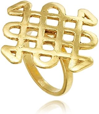 Pippa Small Women 925 Sterling Silver Statement Ring -Size I 1/2 SS18/PSTM/R/0001 I 1/2