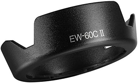qobobo? EW-60C II Compatible Lens Hood for Canon EF 28-80mm f/3.5-5.6 II, EF 28-80mm f/3.5-5.6 III, EF 28-80mm f/3.5-5.6 IV, EF 28-80mm f/3.5-5.6 V USM, EF 28-90mm f/4.0-5.6, EF 28-90mm f/4.0-5.6 II, EF 28-90mm f/4-5.6 III, EF-S 18-55mm f/3.5-5.6, EF-S 18-55mm f/3.5-5.6 IS II, EF-S 18-55mm f/3.5-5.6 USM Lens