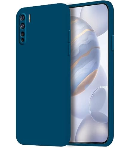 HONLEN Coque pour Sasung Galaxy A03 Protection Étui, 6.5Inches Liquide TPU Silicone Case Anti