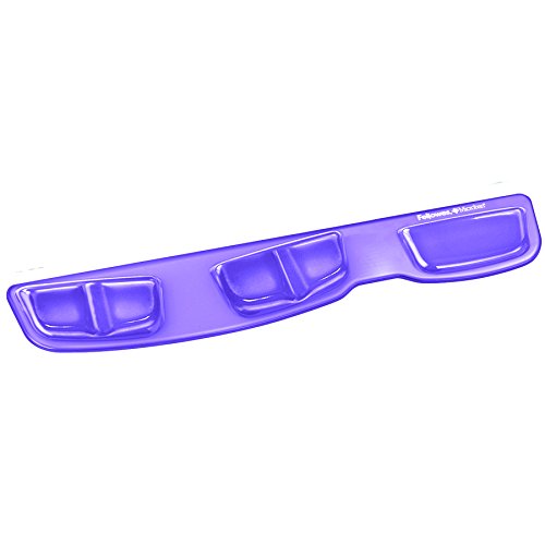 Fellowes Health-V Crystals Tastatur-Handgelenkauflage violett - 2
