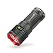 Produktbild DOGZI Supwildfire 55000LM 18 x XM-L T6 LED Power & Modus Digitalanzeige Jagd Seach Taschenlampe (Rot)