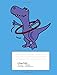 Produktbild Composition Book: 7.44" x 9.69"  Funny T-rex Dinosaur Playing Hula Hoop: Composition Book for School or Activities, Softcover, College Ruled, 150 pages (75 Sheets Front & Back)