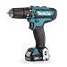 Produktbild Makita HP 331 DWAX1 10,8 V Akku Schlagbohrschrauber + 2 x BL1020B 2 Ah Akkus + DC10WC Ladegerät + 74 teiliges Zubehörset