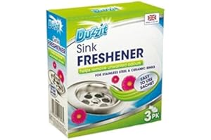 KB HOME Duzzit Sink Freshener Helps Remove Unwanted Odours For Stainless Steel & Ceramic