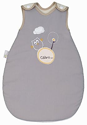 P'tit Basile- petite Gigoteuse Maternité - Prématuré en coton BIO collection mixte Chouette. 0-1 mois - 50 cm. Pour bébé prématuré ou petit bébé. Toutes saisons