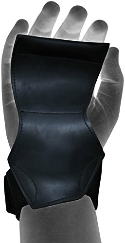 RDX Zughilfen Krafttraining Latzughilfe Gewichtheben Klimmzughaken Palme Handgelenkstütze - 7