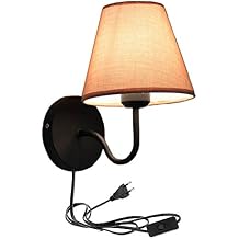 Suchergebnis Auf Amazon De Fur Wandlampe Mit Schalter Und Stecker