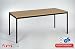 Produktbild Beistelltisch Bürotsich Esstisch Konferenztisch Mehrzwecktisch Besuchertisch PC Tisch Schreibtisch ik Kantinentisch 160 cm x 80 cm x 75 cm schwarz / Buche verschiedene Ausfühungen simple Montage