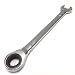 Produktbild Old Handwerker 's 10 mm Flexibler Kopf offenes Ende Schlüssel Schlüssel mit Ratsche Schrauben-Ring Mini Drehmoment Clank Ratsche Schraubenschlüssel Werkzeug