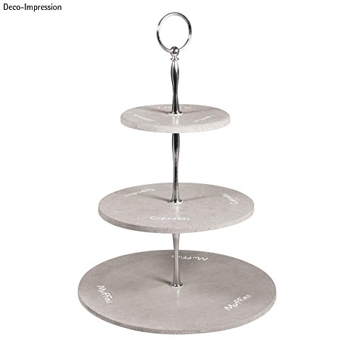 RAYHER 34237000 Metall Etageren Bausatz „Classic“, 11 teilig, Metall, Silber, 19 x 8 x 1.6 cm - 3