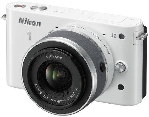 Nikon 1 J2 Systemkamera (10,1 Megapixel, 7,5 cm (3 Zoll) Display) Kit inkl. Nikkor VR 10-30 mm weiß Nikon 1 J2 Systemkamera (10,1 Megapixel, 7,5 cm (3 Zoll) Display) Kit inkl. Nikkor VR 10-30 mm weiß Bilder
