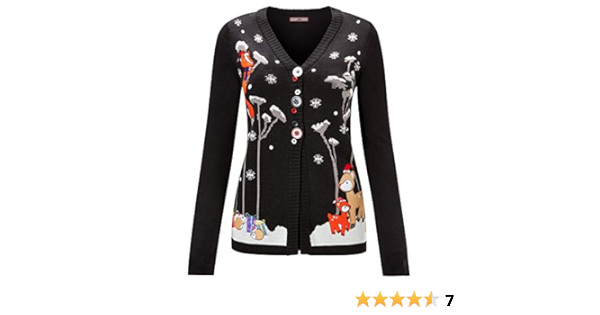 joe browns christmas cardigan