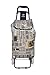 EverBest Foldable Shopping Trolley Bag (Newspaper Print) RS.1150.00