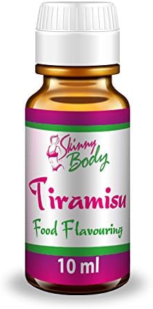 Skinny Body Food Flavourings 10 ml, Various Flavours, Sugar Free, Fat Free, Low Carb (Tiramisu)