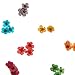 12 Colors Real Dry Dried Flower for 3D UV Gel Acrylic False Tips Nail Art Salon