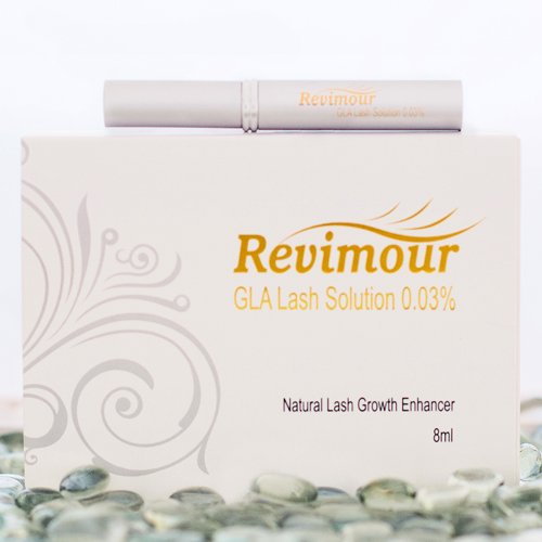 Wimpernserum, Steigert das Wimpernwachstum, Wimpernwachstums-Serum, Zur Verlängerung der Augenbrauen und Wimpern, Revimour, Von Omiera Labs, 8 ml - 3
