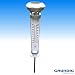 Produktbild GRUNDIG GARTEN BALKON mit THERMOMETER GARTENTHERMOMETER mit SOLAR LED LEUCHTE - 57cm HOCH