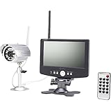 B Renkforce 37370A1 Funk-Überwachungskamera-Set 4-Kanal mit 1 Kamera 1280 x 720 Pixel 2.4 GHz