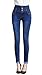 Produktbild iRachel Damen High Waist Jeanshose Denim Hose Pencil Skinny Jeans