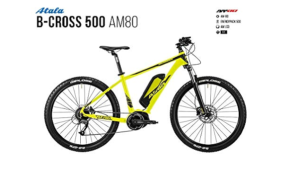 Atala B-Cross 500 AM80 Gamma 2019, Yellow Black MATT, 46 cm - 18 :  Amazon.de: Sport \u0026 Freizeit