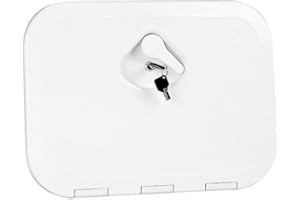 NUOVA RADE Trappe d'accés CLASSIC avec serrure BLANC 275x375mm