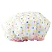 Difunctional Shower Cap Double Layers Waterproof Bath Cap,Colorful Dot RS.1761.00