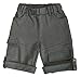 Green Nippers Boy's Shorts (0 - 3 Months, Charcoal Grey)