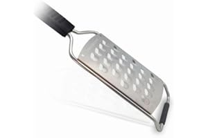 NERTHUS FIH 079 Râpe Extra grossière en Acier Inoxydable, idéale pour fromages, Fruits, légumes, Chocolat