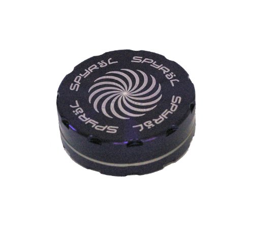 Spyräl Grinder mit Shark Teeth – Innen Silber – 2 Part – Diverse Farben – Spyral Grinder / Pollinator - 3