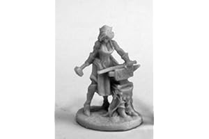 BUOSHA Pechetruite 1 x Forgeron ELF - Reaper Bones Figurine pour Jeux de Roles Plateau - 77459