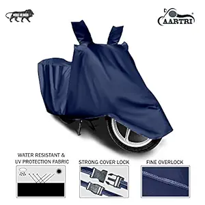 CREEPERS Water Resistant Dust Proof Bike Body Cover for Yamaha MT-15 (Navy Blue)