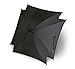 UNIVERSAL BUGGY/STROLLER PUSHCHAIR SUN PARASOL - SUN UMBRELLA SHADE CANOPY - BLACK