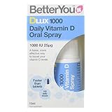 Better You Dlux 1000 Vitamin D Spray 15ml