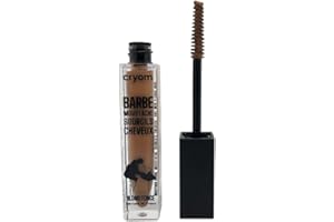 CRYOM - Correcteur temporaire de couleur pour barbe, sourcils et cheveux, flacon brosse 7 ml. Cosmétique et maquillage pour hommes. N°06 : Blond foncé