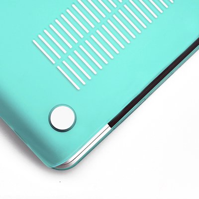 GMYLE Türkis 4 in 1 Hülle Tasche für Macbook Pro 13 Zoll – Weicher Transportbeutel – Tastatur-Abdeckung (US Layout) – Schutzfolie für den Bildschirm (nicht für MacBook Pro Retina 13) - 9