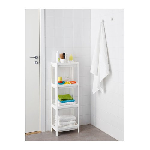 IKEA VESKEN Regal in weiß; (23x100cm) - 2