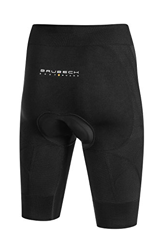 BRUBECK® LB00120 BIKE ACTIVITY Herren Fahrradhose kurz | Fahrradshorts | Gepolstert | Funktional | Radlerhose | Radhose - 2