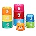 SODIAL(R) 9 Stacking Stacks Learning Count Number Cups Tower Baby and Toddler Activity TOY