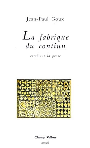 Download La fabrique du continu Download La fabrique du continu