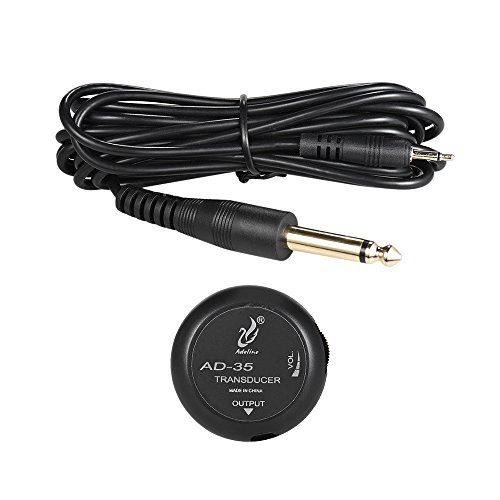 ammoon Adeline AD-35 Mini Piezo Pickup Pastilla Contacto Transductor d