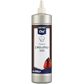 Metro Chef Chocolate Topping Sauce, 1000g, Squeeze Bottle (&Ccedil;ikolata)