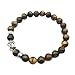Produktbild Nikgic Buddha Anhänger Armband Handgemachte DIY Unisex elastische Hand Kette Naturstein Schmuck täglichen Verschleiß Zubehör (Gelb)