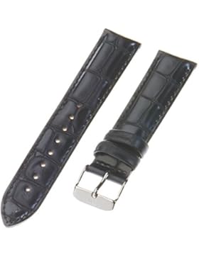 Daniel Wellington Unisex Zubehör Andere Bänder Uhrenband Leder Schwarz DW00200124