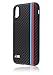 Produktbild BMW BMHCPXMC Hard Cover Carbon Effect M Kollektion für Apple iPhone X Schwarz/Blau
