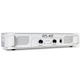 amplificador 200w 12v Desde una perspectiva tecnológica, el dispositivo es la combinación perfecta de hifi y amplificadores PA, pues tiene la potencia de un amplificador PA y la conectividad de un dispositivo hifi. Dispone de una entrada de línea estéreo RCA para conectar reproductores de CD o MP3. También cuenta con dos terminales para altavoces estéreo que te permitirán la conexión de altavoces hifi estándar. | Este amplificador te ofrece un sonido integral y dinámico.